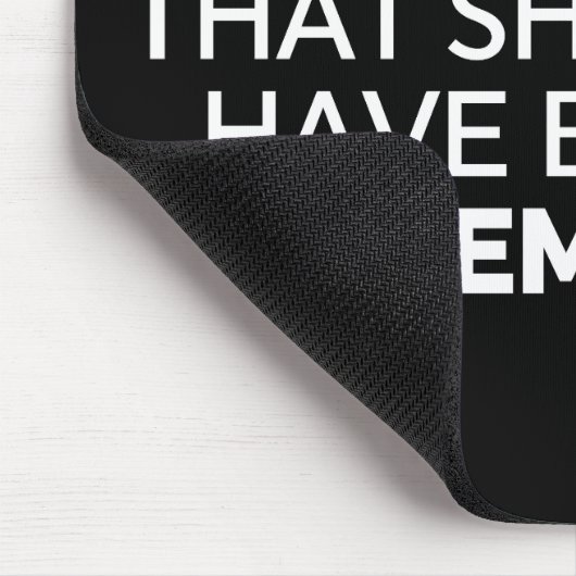 Ich überlebte ein anderes Treffen, das eigentlich  Mousepad (Ecke)