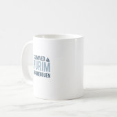 Ich überlebte ein purim farbrengen kaffeetasse (Vorderseite Links)