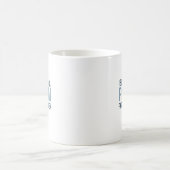 Ich überlebte ein purim farbrengen kaffeetasse (Mittel)