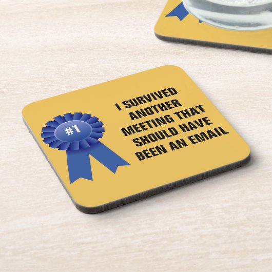 Ich überlebte eine andere Sitzung, die a gewesen Untersetzer (Linke Seite)