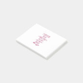 Ich überlebte eine andere Sitzung Post-it Klebezettel (angewinkelt)