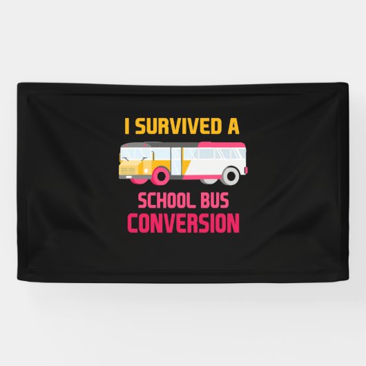 Ich überlebte eine Schulbusumstellung Banner (Horizontal)