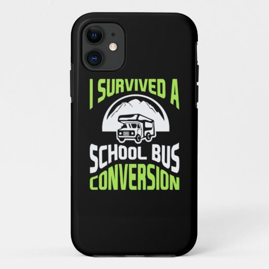 Ich überlebte eine Schulbusumstellung Case-Mate iPhone Hülle (Rückseite)