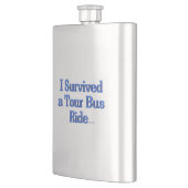 Ich überlebte eine Tour Bus Ride Edelstahl-Kolben Flachmann (Links)