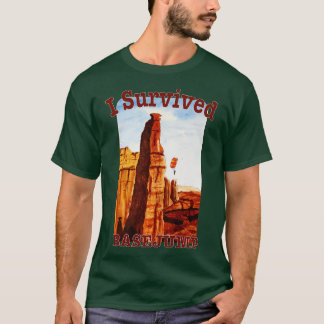 Ich überlebte einen Basesprung T-Shirt
