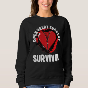 Ich überlebte einen Herzinfarkt in der Operation S Sweatshirt
