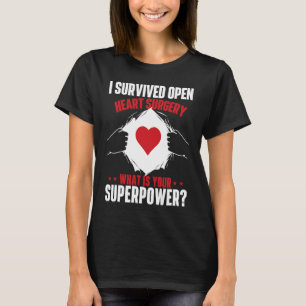 Ich überlebte einen Herzinfarkt in der Operation S T-Shirt
