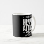 Ich überlebte einen Herzinfarkt Überlebende eines Kaffeetasse (VorderseiteRechts)