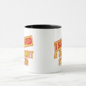 ICH ÜBERLEBTE EINEN HORNETSTING TASSE (Zentrum)