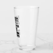 Ich überlebte einen Narzissten Glas (Links)