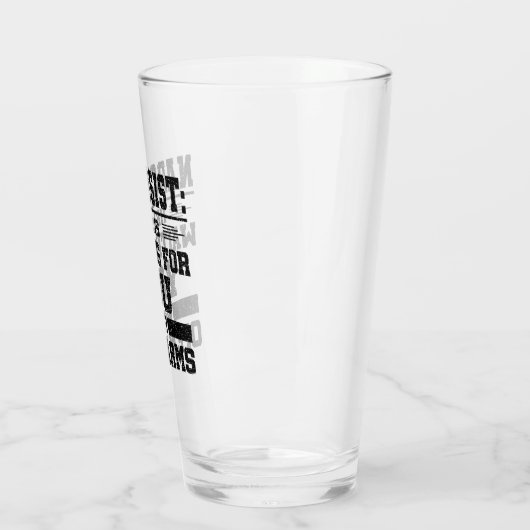 Ich überlebte einen Narzissten Glas (Links)