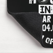 Ich überlebte es, in Ohio Solar Eclipse Ap Mousepad (Ecke)