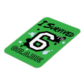 Ich überlebte Flex der 6. Klasse Magnet (Linke Seite)