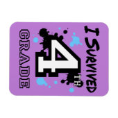 Ich überlebte Flex der vierten Klasse Magnet (Horizontal)