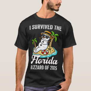 Ich überlebte Florida Blizzard 2025 T-Shirt