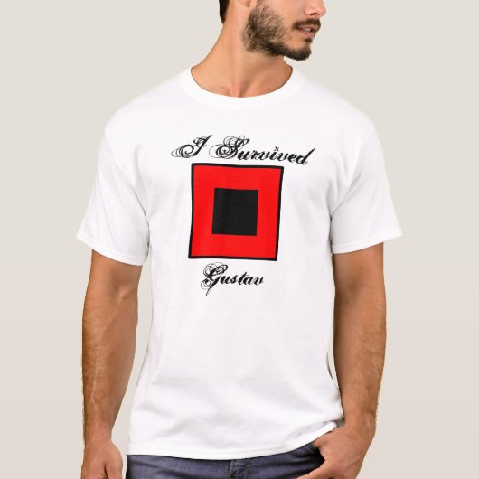 Ich überlebte Gustav-T - Shirt - Front u. (Vorderseite)