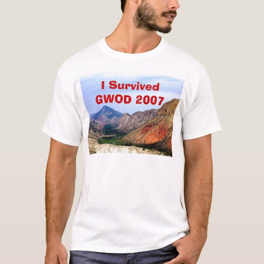 Ich überlebte GWOD 2007 T-Shirt (Vorderseite)