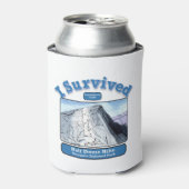 Ich überlebte halb Kuppelwanderung, Yosemite-Natio Dosenkühler (Kanne Vorderseite)