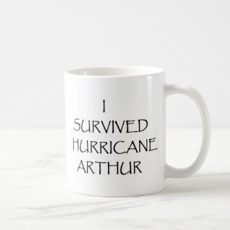 Ich überlebte Hurrikan Arthur Kaffeetasse