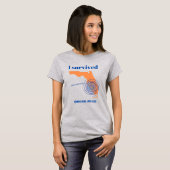 Ich überlebte Hurrikan Ian 2022 #Florida Strong T-Shirt (Vorne ganz)