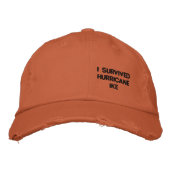 ICH ÜBERLEBTE HURRIKAN IKE KAPPE (Vorderseite)