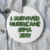 Ich überlebte Hurrikan Irma 2017 Button (Beispiel)