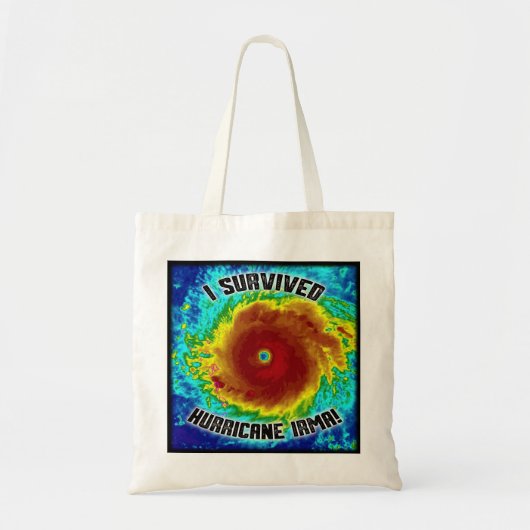 Ich überlebte Hurrikan-Irma-Tasche Tragetasche (Vorne)