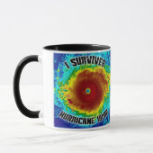 Ich überlebte Hurrikan-Irma-Tasse Tasse (Links)