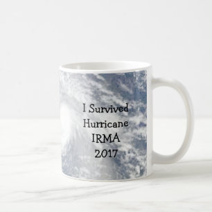Ich überlebte Hurrikan IRMAkaffee-Tasse 2017 Kaffeetasse