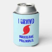 Ich überlebte Hurrikan Michael Dosenkühler (Kanne Rückseite)