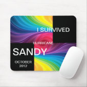 ICH ÜBERLEBTE HURRIKAN SANDY 2012 MOUSEPAD (Mit Mouse)