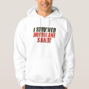 Ich überlebte Hurrikan-Sandy beunruhigtes Hoodie