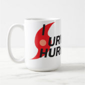 Ich überlebte Hurrikan Sandy Kaffeetasse (Links)