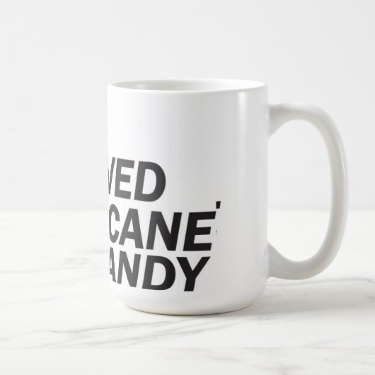 Ich überlebte Hurrikan Sandy Kaffeetasse (Rechts)