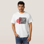 Ich überlebte Hurrikan-Sandy-T - Shirt (Vorne ganz)