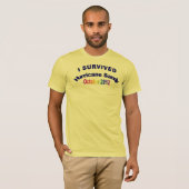 Ich überlebte Hurrikan-Sandy-T - Shirt (Vorne ganz)