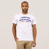 Ich überlebte Hurrikan-Sandy-T - Shirt (Vorne ganz)