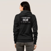 Ich überlebte ICE Hoodie (Schwarz voll)