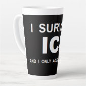 Ich überlebte ICE  Milchtasse (Linke Ecke)