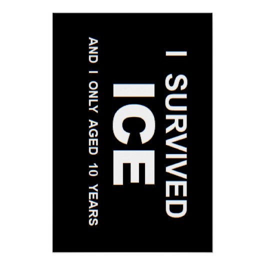 Ich überlebte ICE Poster (Vorderseite)