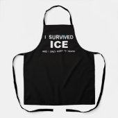 Ich überlebte ICE Schürze (Vorderseite)