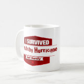 Ich überlebte kaffeetasse (Vorderseite Links)