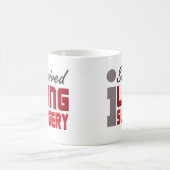 Ich überlebte Lungen-Operations-Tasse Kaffeetasse (Mittel)