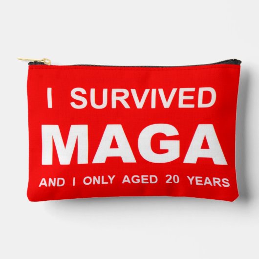 Ich überlebte MAGA Zubehörtasche (Vorderseite)