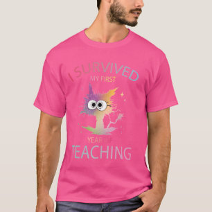 Ich überlebte mein erstes Jahr, um lustigen Neuen T-Shirt