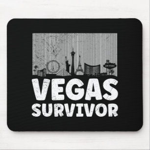Ich überlebte meine Reise nach Las Vegas Mousepad