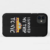 Ich überlebte meine Reise zum NYC Case-Mate iPhone Hülle (Rückseite (Horizontal))
