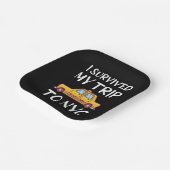 Ich überlebte meine Reise zum NYC Pappteller (Gewinkelt)