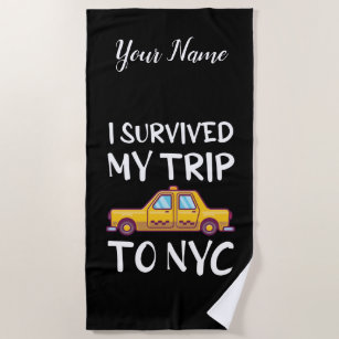Ich überlebte meine Reise zum NYC Strandtuch