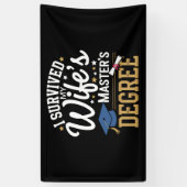 Ich überlebte meinen Master-Abschluss in Ehefrau A Banner (Vertikal)